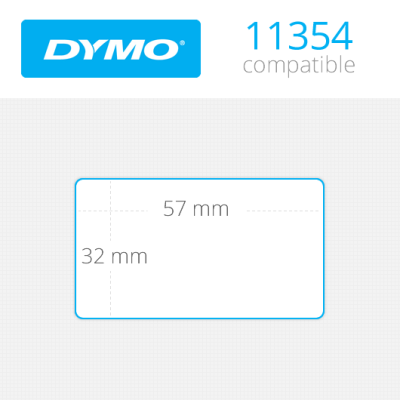 DYMO 11354 LW Adres Etiketi 32x57mm / 1000'li Paket S0722540 