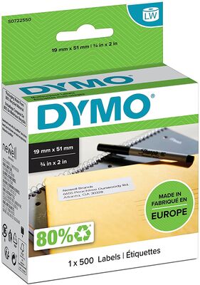 DYMO 11355 LW Çok Amaçlı Etiket 19x51mm / 500 lü Paket