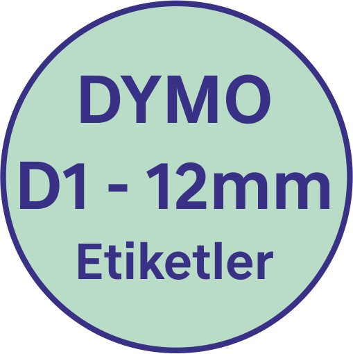 12mm - Dymo D1 Yedek...