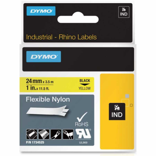 DYMO Esnek Naylon Etiketler